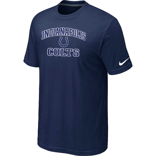 Nike Indianapolis Colts Heart & Soul NFL T-Shirt - Dark Blue